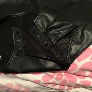 Women bodystocking Sexy crotchless Rivet